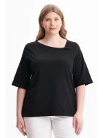 Футболка с широким рукавом