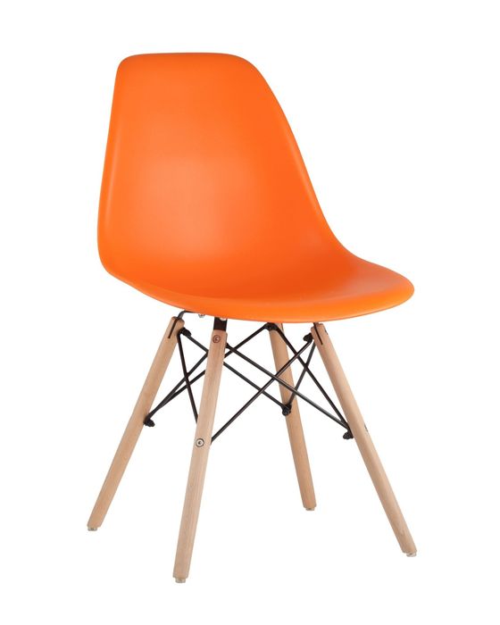 Стул DSW оранжевый Stool Group