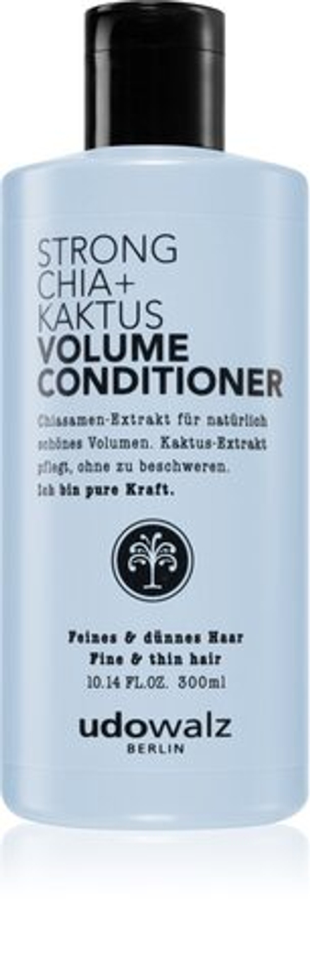 Udo Walz Strong Chia + Kaktus - питательный кондиционер для увеличения объема волос /   300  ml  / GTIN 4260317131729