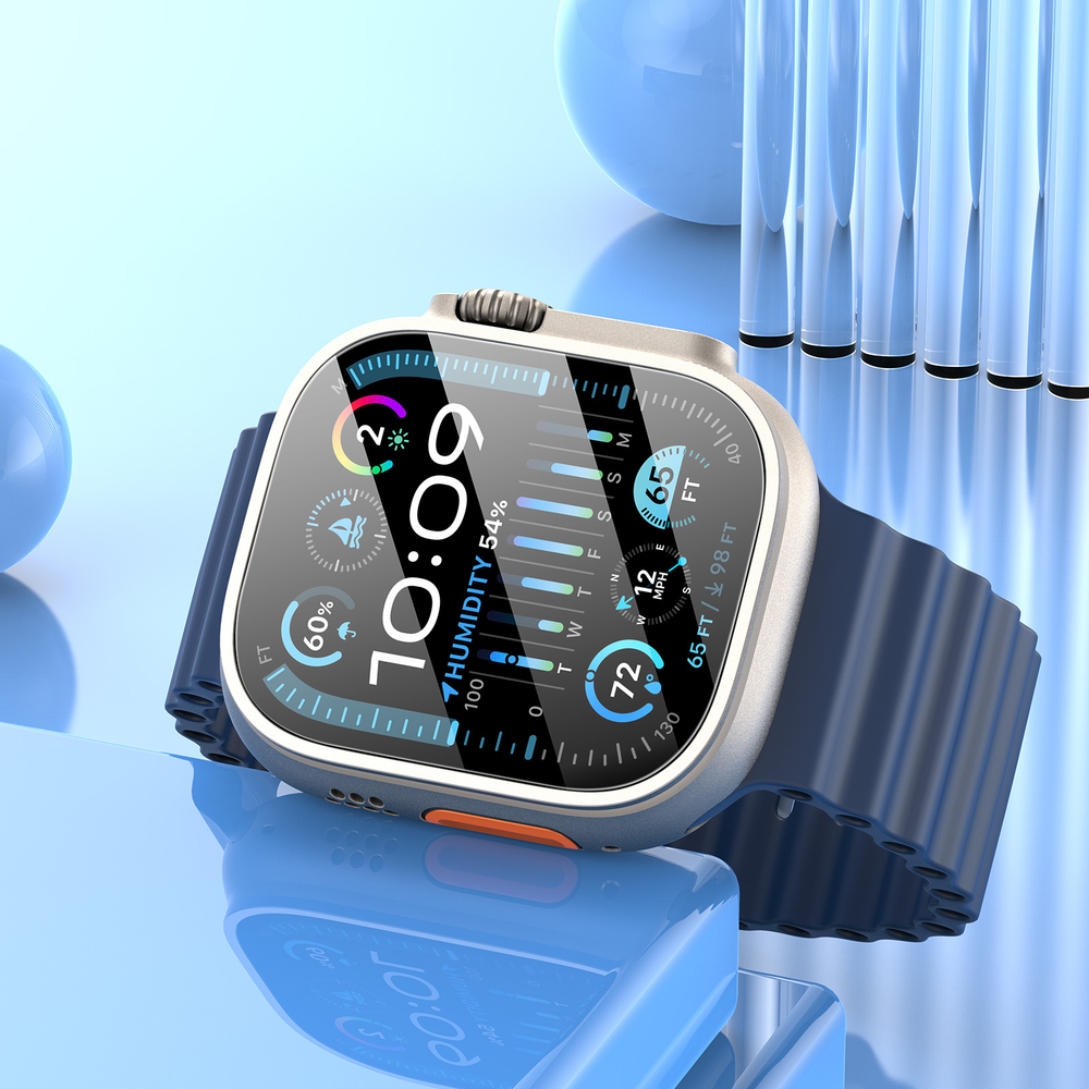 Защитное закаленное стекло от Dux Ducis для смарт часов Apple Watch Ultra 49mm, серия Eapa Screen Protector
