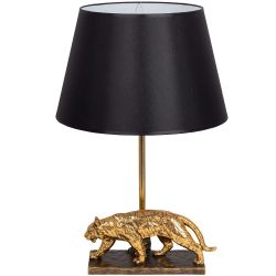Настольная лампа Тигр Бронза с абажуром Сити - 2