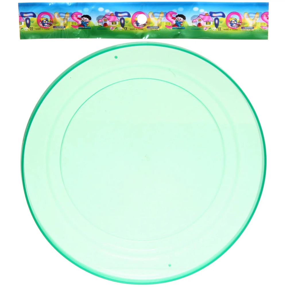 Летающая тарелка «Яркие блики» 22 см, микс