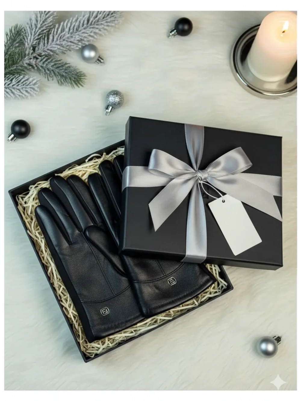 перчатки кожаные зимние теплые с подкладкой