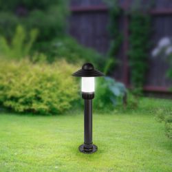 Садово-парковый светильник ЭРА «Поллар» НТУ 01-60-008 напольный черный IP54 Е27 max60Вт h660мм | Садово-парковые светильники