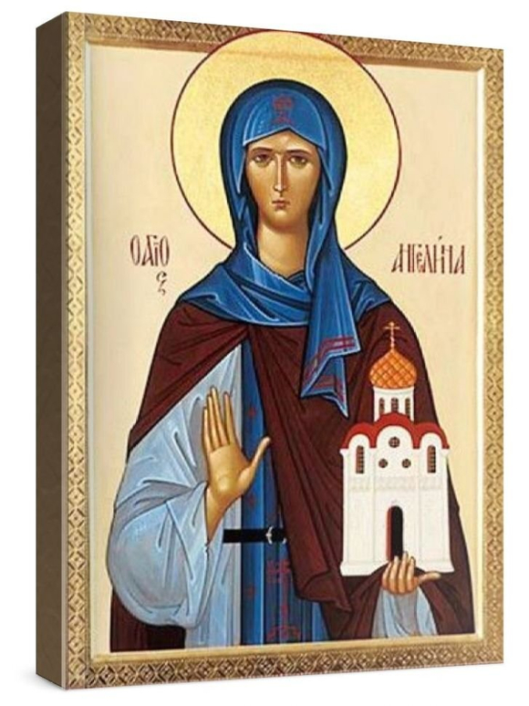 Ангелина Сербская (рукописная икона)