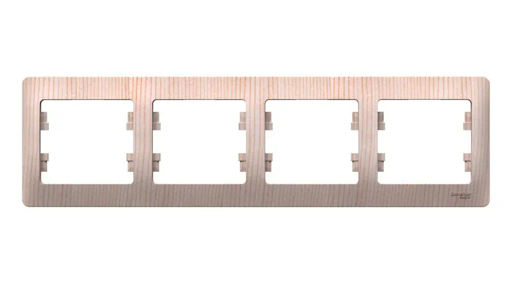 GLOSSA 4-постовая РАМКА, горизонтальная, СОСНА