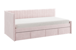 Кровать тахта с ящиком Твикс (велюр) МФ Мебельсон, г. Ижевск