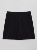 Костюм для девочки с юбкой леопардовый