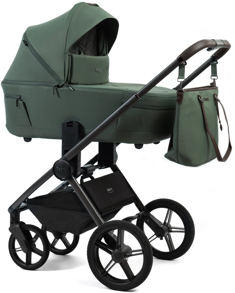 Детская коляска Peppy Monaco Thermo 2 в 1 Green