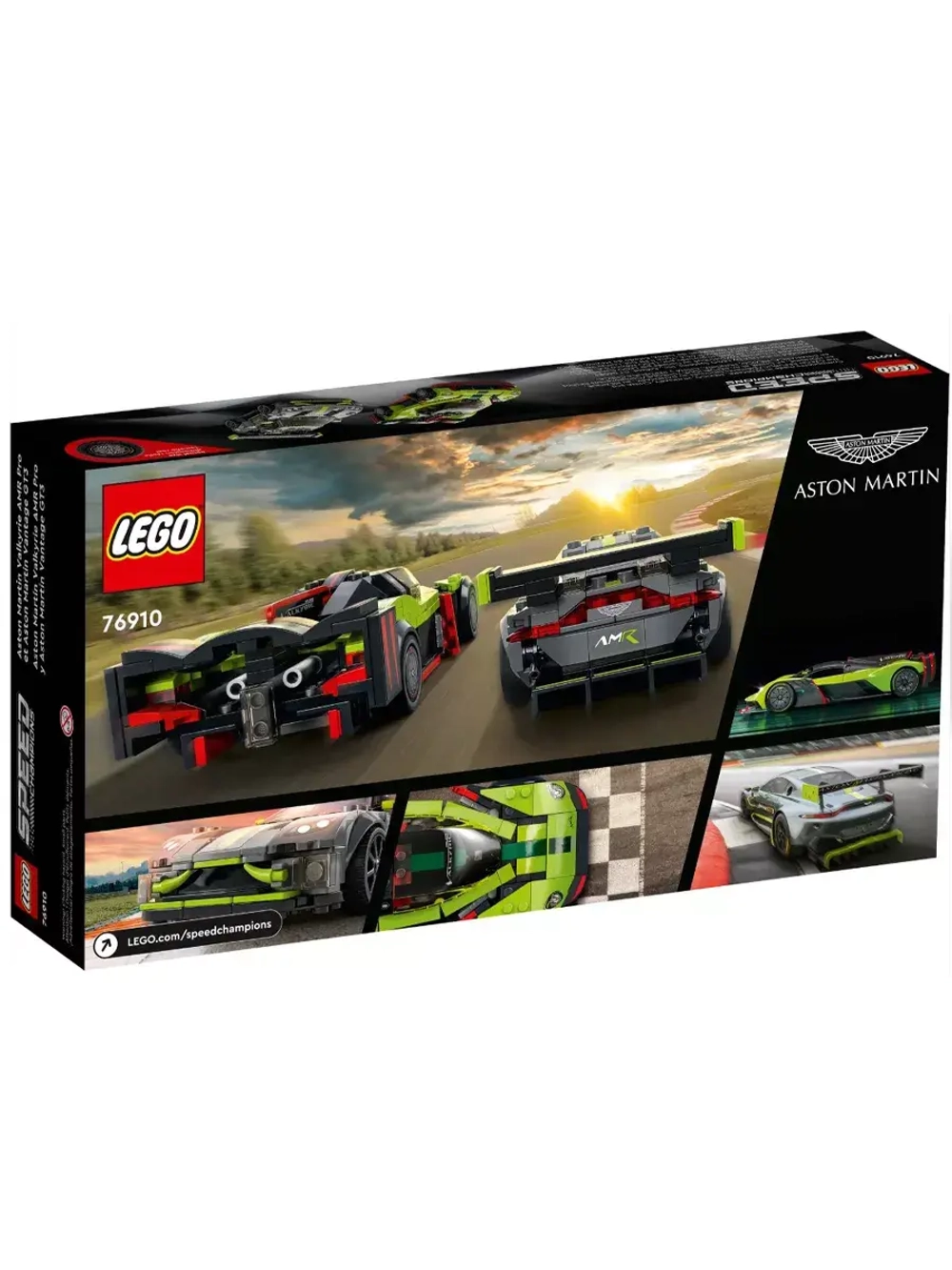 Lego Speed Champions 76910 Aston Martin Valkyrie AMR Pro Vantage GT3