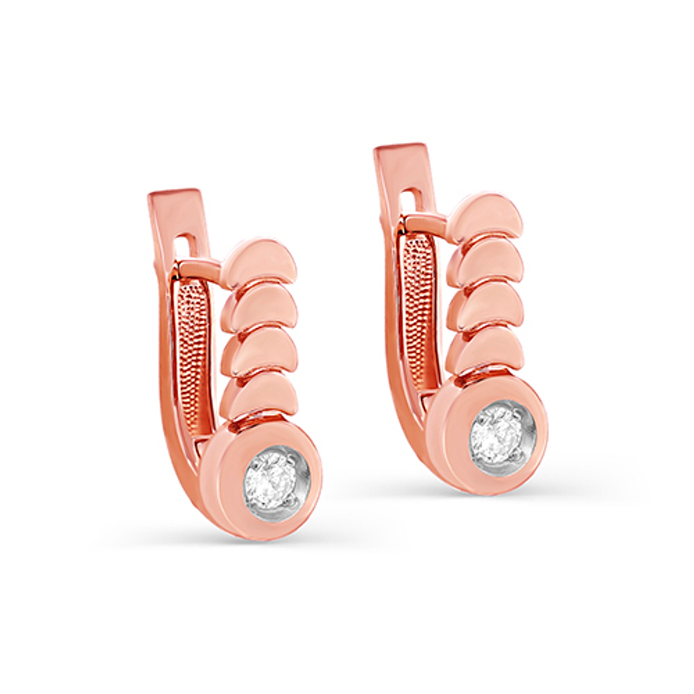 Серьги из золота 585 пробы