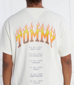 Футболка Tommy Jeans - экрю(DM0DM17739)