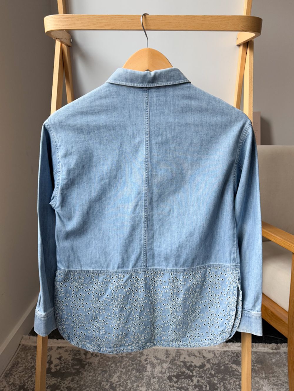 Джинсовая рубашка Brunello Cucinelli, 152