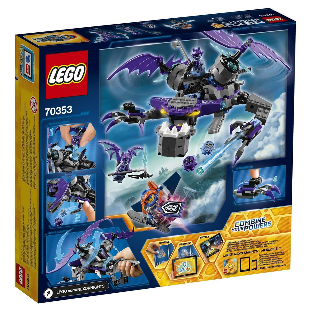 LEGO Nexo Knights: Летающая горгулья 70353 — The Heligoyle — Лего Нексо Найтс Рыцари Нексо