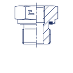 Соединение PFE BSP 1.1/4 - BSP 1/2