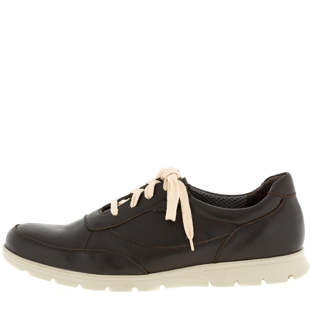 587385 полуботинки мужские Brown кожа