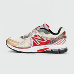 кроссовки New Balance 860 v2 x Aime Leon Dore Beige / Red ML860AD2