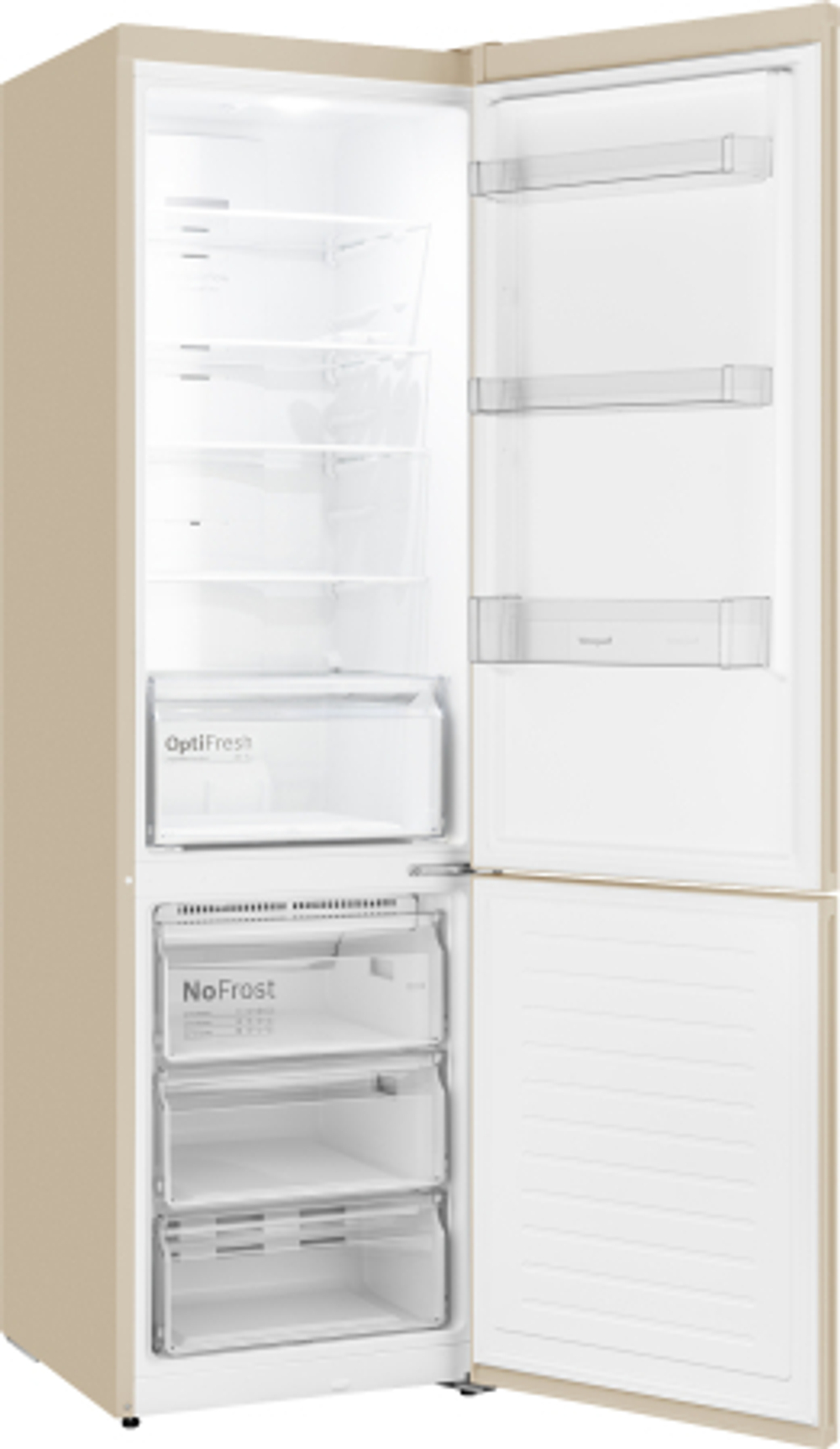 Холодильник Weissgauff WRK 2010 D Inverter NoFrost Beige Soft Close (441112)