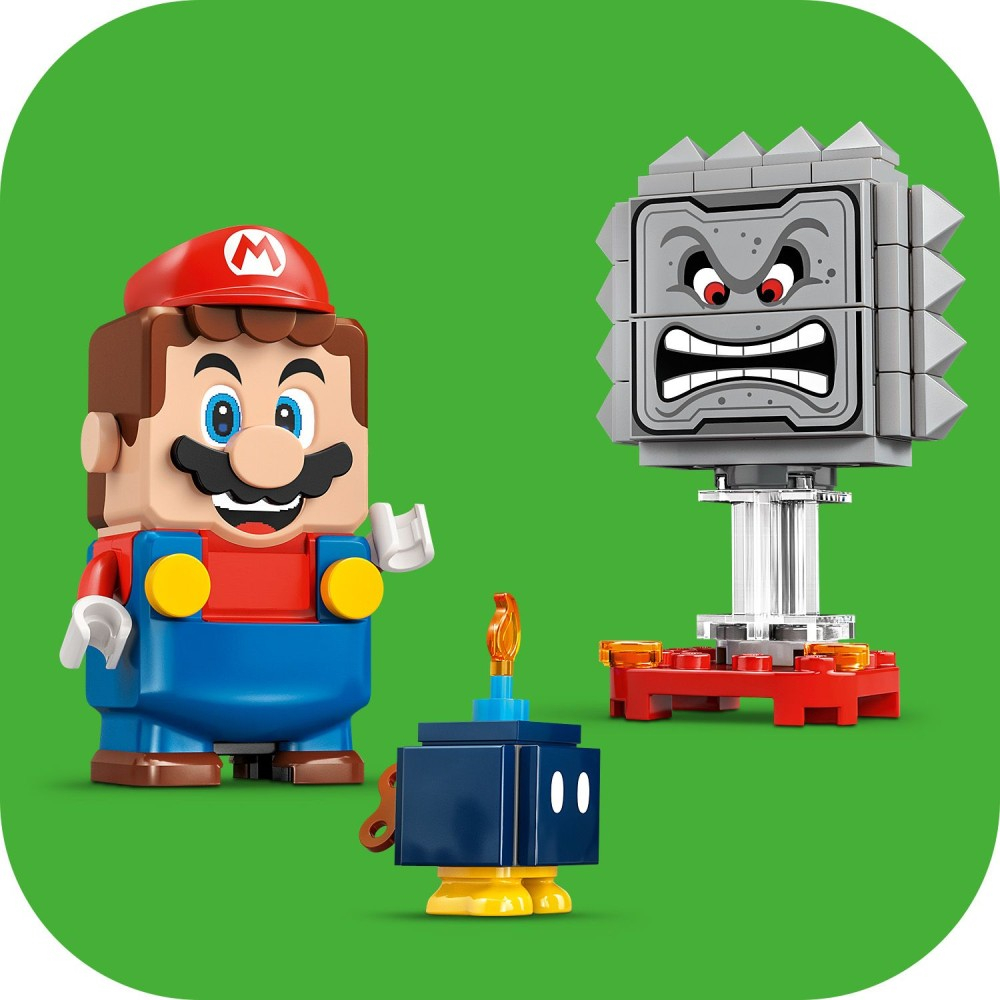 Конструктор LEGO Super Mario Mario Kart 72043 интерактивная фигурка Марио и стандартный карт — фото 11