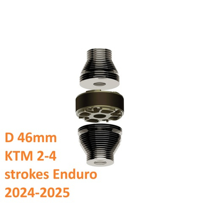 Dal Soggio - RS Kit for rear shock D46 – KTM 2-4 strokes Enduro 2024-2026