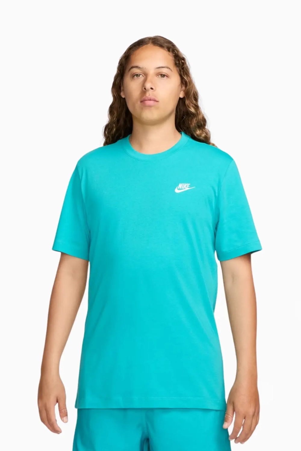 Футболка Nike Sportswear Club - голубой