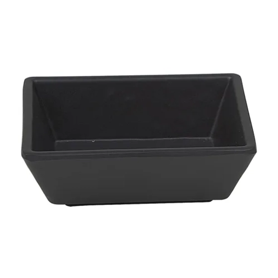 Соусник 50 мл 8,3*6,3 см h3 см прямоуг. Black Finish пластик меламин P.L. Proff Cuisine