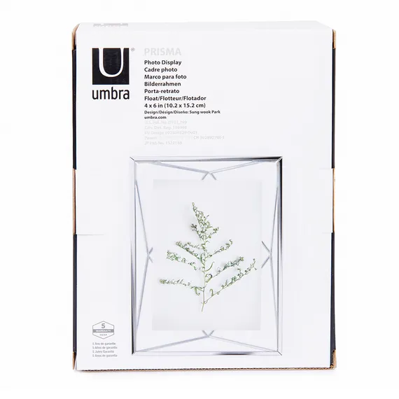 Фоторамка prisma 10х15 хром