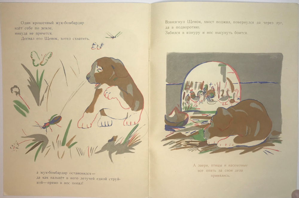 Бианки В. Первая охота, худ. Митурич, В.Х. Хлебникова- Митурич, Л. Художник РСФСР,1982г.