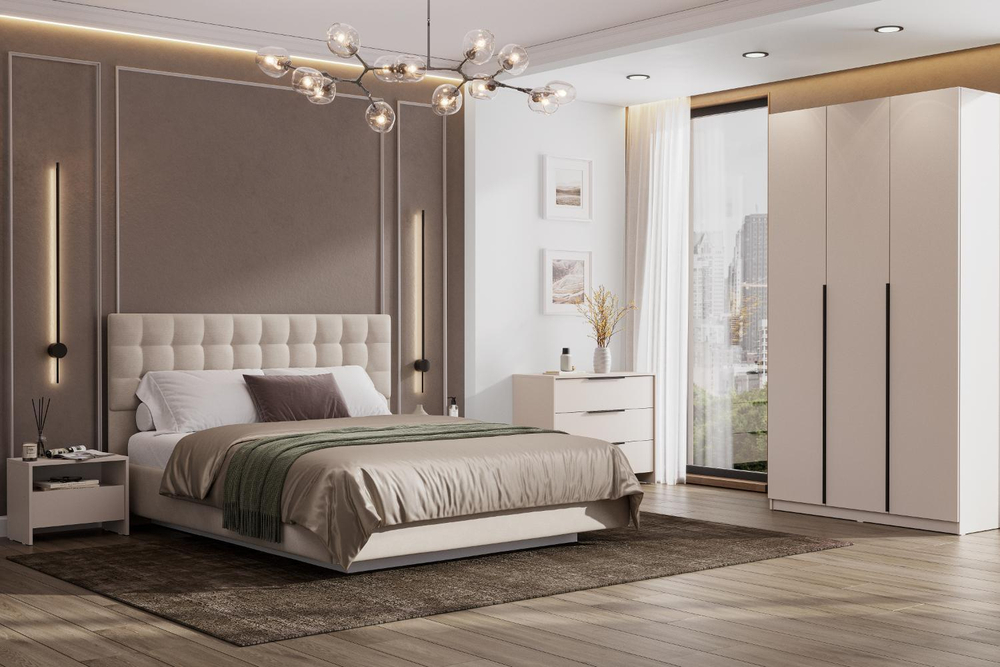 Комод 3 ящика Камелия 1, Меланж