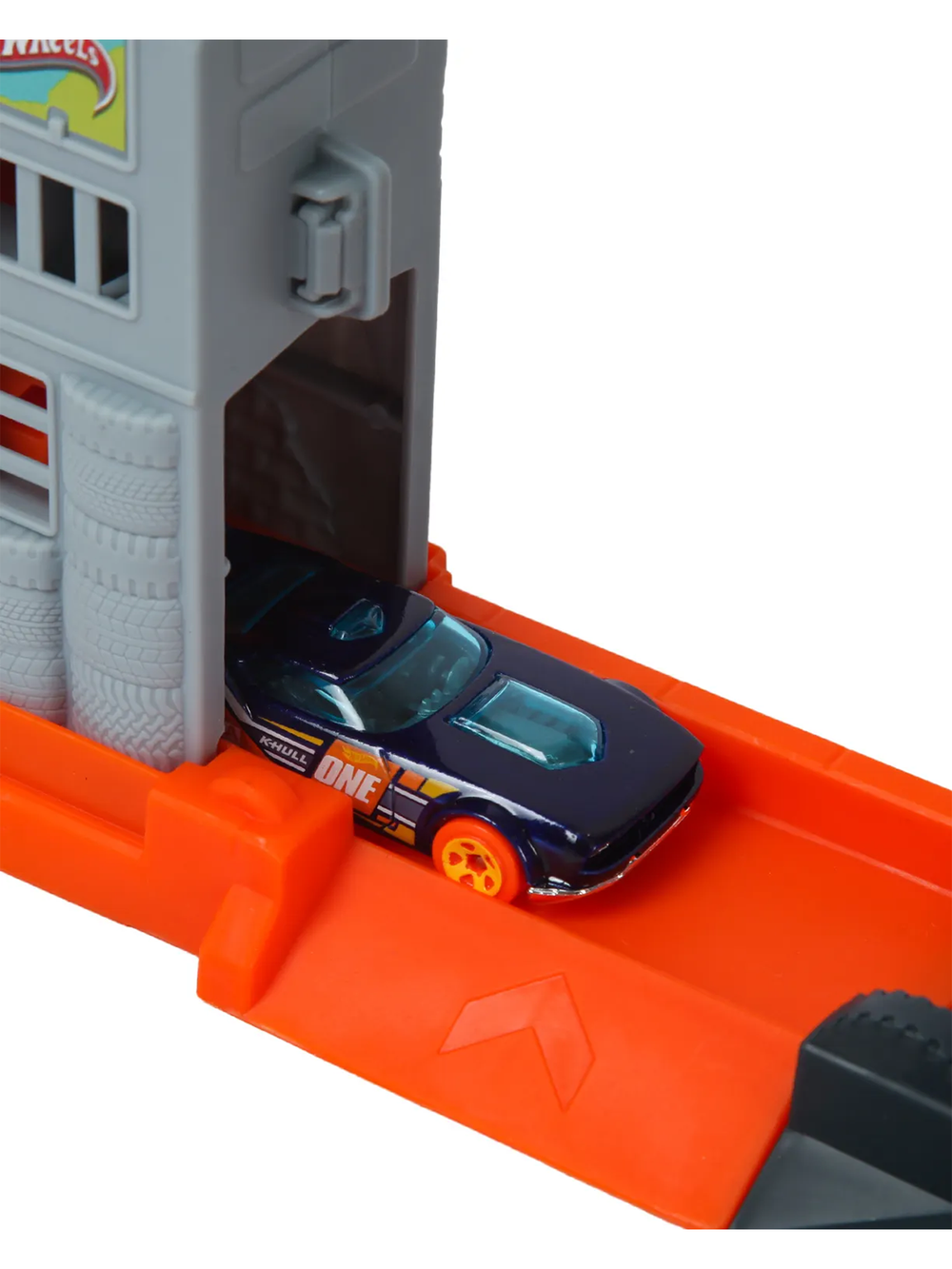 Автотрек Hot Wheels City «Горилла Гараж» JHL92 | Hot Wheels City Gorilla Slam Attack | игровой набор с гаражом 4+
