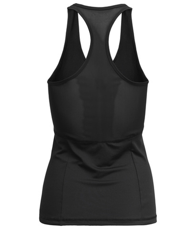 Женский топ теннисный Björn Borg Racerback Tank Medal W - black gold