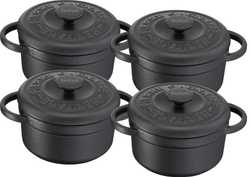 Набор Tefal Heritage 4 мини-кастрюли 10 см E223S404