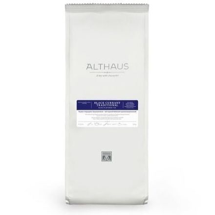 Althaus Black Currant Traditional черный листовой чай, 250 г