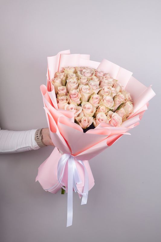 Букет из роз Пинк Атена Букет из роз Пинк Атена