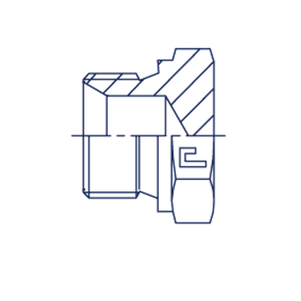 Заглушка V (Ш) BSP 1.1/2