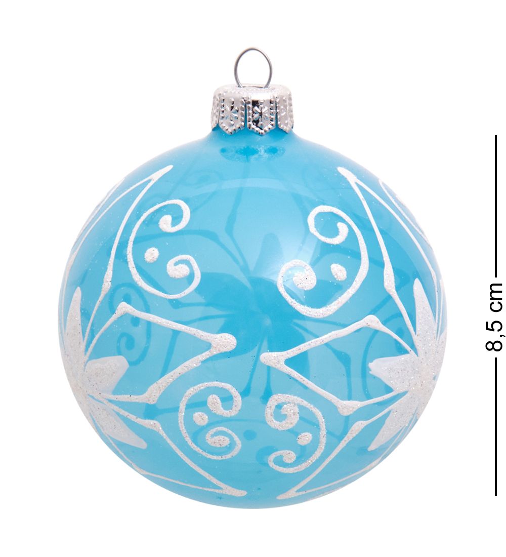 Элита НФШ-1130/4 Ел. украшение Шар «Зимний романс» 85 мм