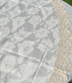 Скатерть 220 и 12 салфеток Palombella Brenda Traviata сливочные