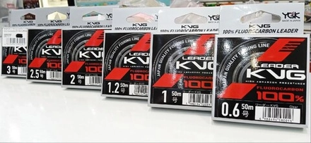 Леска флюорокарбон YGK KVG Fluorocarbon 50м # 1.7 d-0.215мм