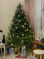 Ель искусственная «Вега» (Литая хвоя) от 1,2 м до 3 м