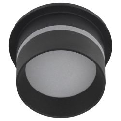 Светильник встраиваемый декоративный ЭРА DK93 BK под лампу MR16 GU5.3 черный | Декоративные встраиваемые светильники