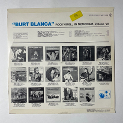 Винтажная виниловая пластинка LP Burt Blanca Rock N Roll In Memoriam Vol. 7 (France 1973)