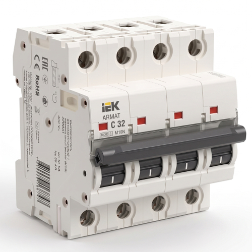 Авт. выкл. 4Р 32А 6кА C M06N ARMAT IEK