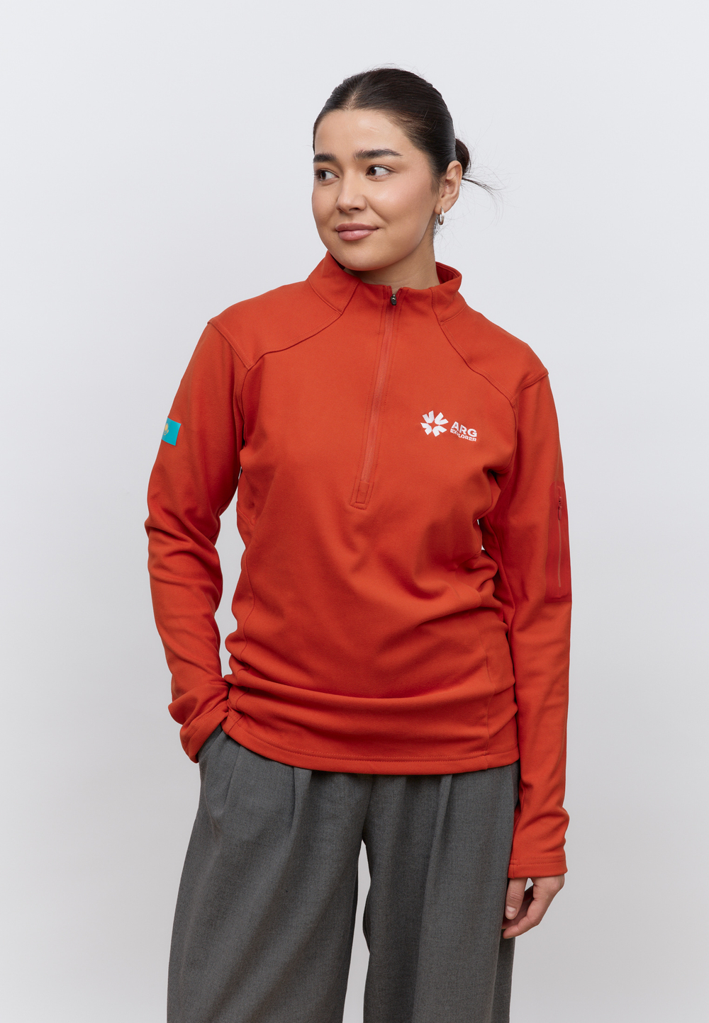 Флисовая кофта ARGYMAQ EXPLORER ORANGE