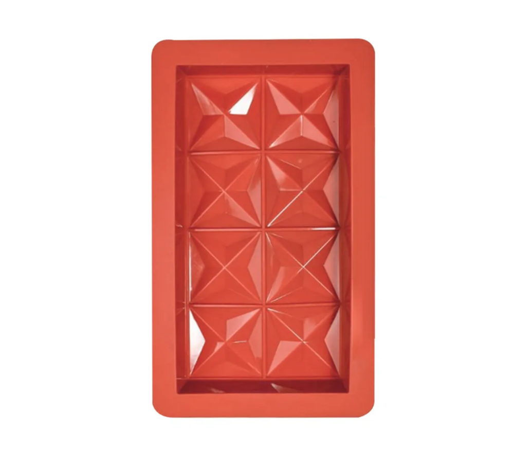 Силиконовая форма для Дубайского шоколада XL «Звезды»