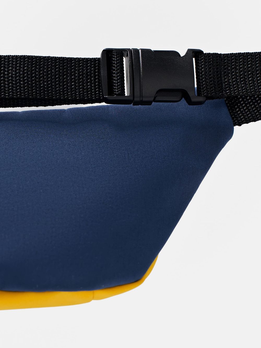 Сумка бананка Колор блок "Абрикос"