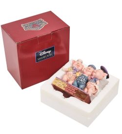Disney Traditions Disney-6005974 Фигурка «Три поросенка (Умники)