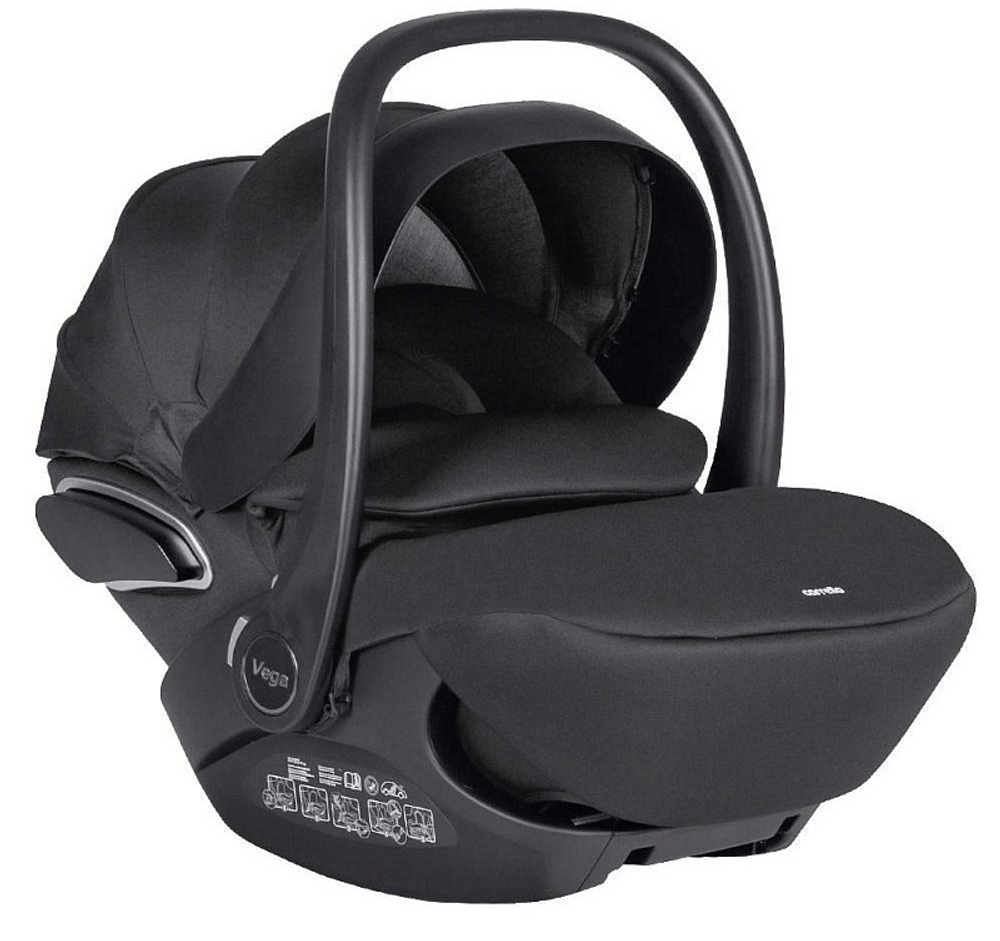 Коляска Carrello Vector 2025 CRL-6551 Vega Absolute Black 3 в 1 Ultimate Grey