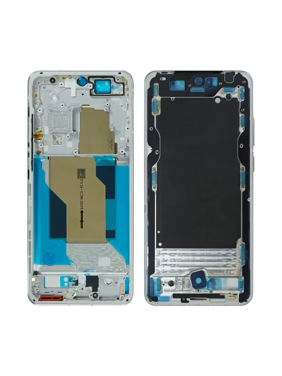 Рамка (средняя часть корпуса) для Vivo X200 белая (White)