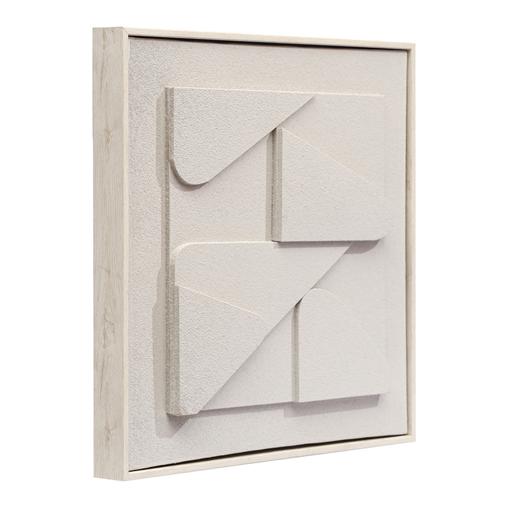 Панно декоративное с эффектом 3d minimalism triangle, 40х40 см