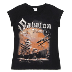 Футболка женская Sabaton Bismarck (169)